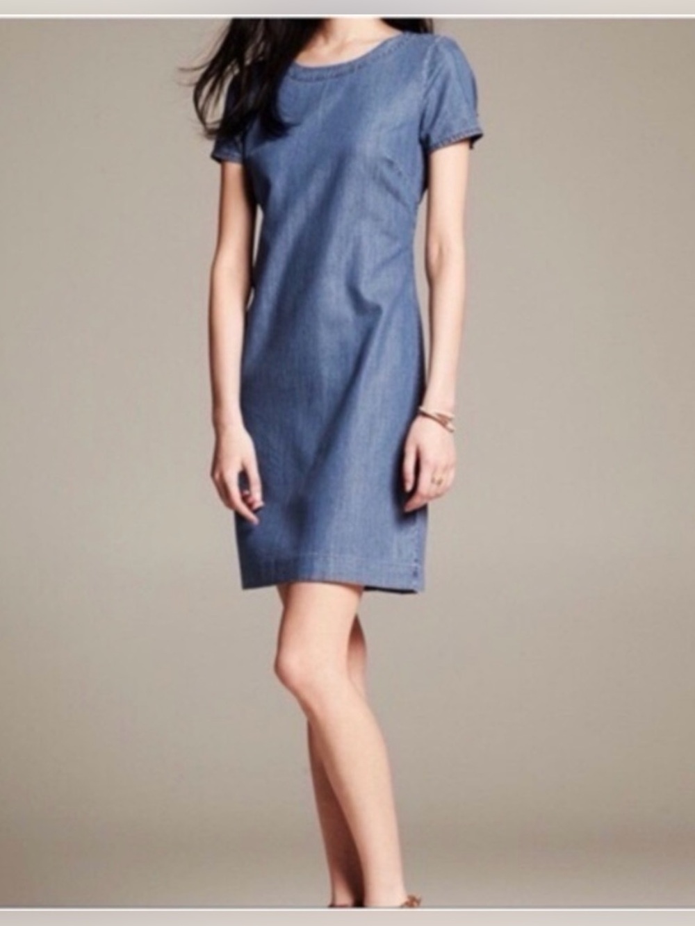 Banana Republic Chambray shift dress- SZ 4